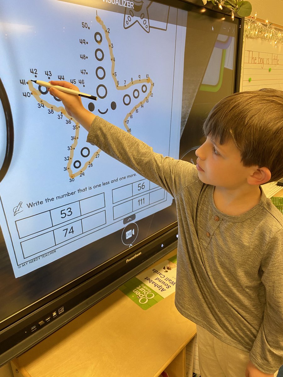 This week in Jillian Camp’s kindergarten! One of her students said we were twinning and took our pic! Then we practiced counting using a pop-it game and I forgot how short they were when I asked them to teach counting on the interactive board! #mathcoach