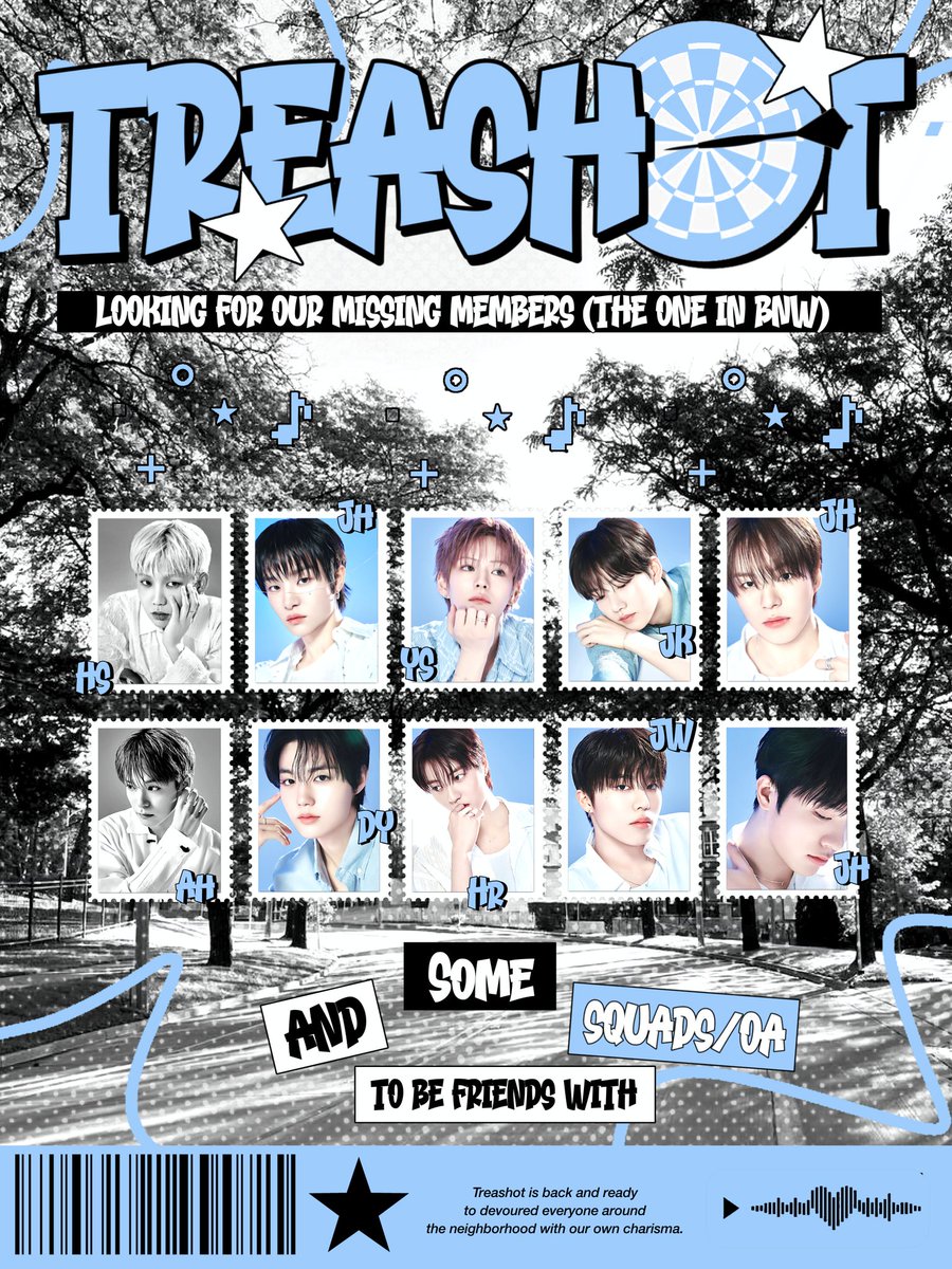 TREASHOT's tweet image. Greetings! there’s a quest to be fulfilled and a bond that must be perfectly woven because we lost our precious members, 𝗔𝘀𝗮𝗵𝗶 and 𝗛𝘆𝘂𝗻𝘀𝘂𝗸. therefore, please help us find them by reposting this post. Speaking of which, we’re also looking for squads or OA to befriend!