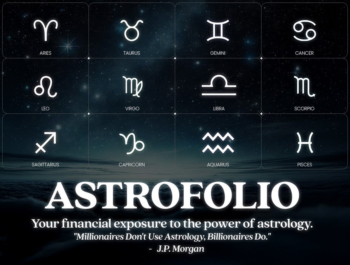 ASTROFOLIO (@astrofoliosol) on Twitter photo <a href="/ag_dwf/">Andrei Grachev</a> What could be better at driving real world adoption than a meme backed by thousands of years of belief?
Just look at these metrics! We even have an AI Bot <a href="/AstrofolioAI/">AstrofolioAI</a>. <a href="/astrofoliosol/">ASTROFOLIO</a> is a sleeping giant.
Never fade the stars. <a href="/ag_dwf/">Andrei Grachev</a> What could be better at driving real world adoption than a meme backed by thousands of years of belief?
Just look at these metrics! We even have an AI Bot <a href="/AstrofolioAI/">AstrofolioAI</a>. <a href="/astrofoliosol/">ASTROFOLIO</a> is a sleeping giant.
Never fade the stars.