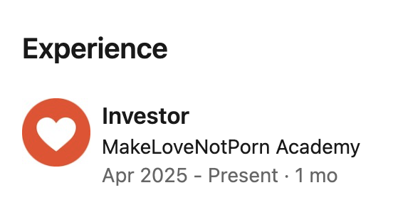 cindygallop.eth (@cindygallop) on Twitter photo Dear X investors, our <a href="/makelovenotporn/">makelovenotporn</a> @WeFunder closes April 30 - help us hit goal! Pl post one of these (uncensored/censored) + if on LinkedIn, pl create a 'job' - flip ‘notify network’ toggle to ‘on’, and after submitting, click ‘post now’. Let's blow the doors off this! 🙏 Dear X investors, our <a href="/makelovenotporn/">makelovenotporn</a> @WeFunder closes April 30 - help us hit goal! Pl post one of these (uncensored/censored) + if on LinkedIn, pl create a 'job' - flip ‘notify network’ toggle to ‘on’, and after submitting, click ‘post now’. Let's blow the doors off this! 🙏