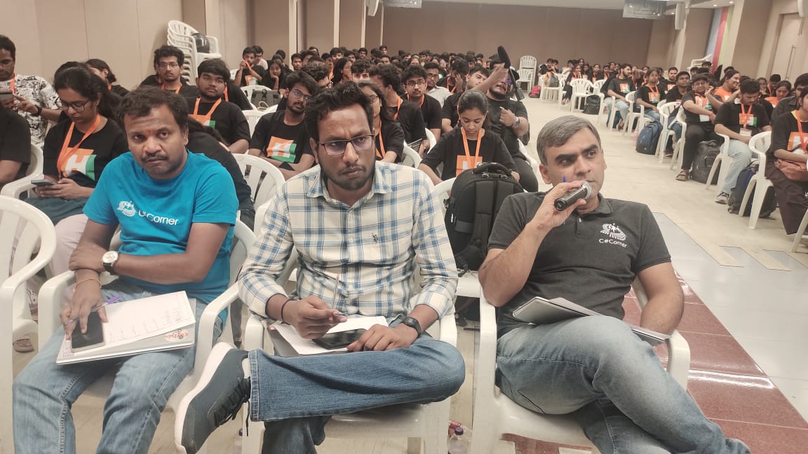 HackIndia (@hackindiaxyz) on Twitter photo Judges are asking the big questions.
Teams are rising to the challenge.
๐ฃ It's not just a demo โ it's a vision for the future.
Stay tuned to find out who takes the crown! ๐
#HackIndia2025 #HackIndia
<a href="/SingularityNET/">SingularityNET</a> <a href="/BeyondtheCodeAI/">Beyond the Code</a> <a href="/DeepFunding/">Deep Funding</a> <a href="/stratisplatform/">Stratisplatform</a> <a href="/rairprotocol/">RAIR</a> Judges are asking the big questions.
Teams are rising to the challenge.
๐ฃ It's not just a demo โ it's a vision for the future.
Stay tuned to find out who takes the crown! ๐
#HackIndia2025 #HackIndia
<a href="/SingularityNET/">SingularityNET</a> <a href="/BeyondtheCodeAI/">Beyond the Code</a> <a href="/DeepFunding/">Deep Funding</a> <a href="/stratisplatform/">Stratisplatform</a> <a href="/rairprotocol/">RAIR</a>