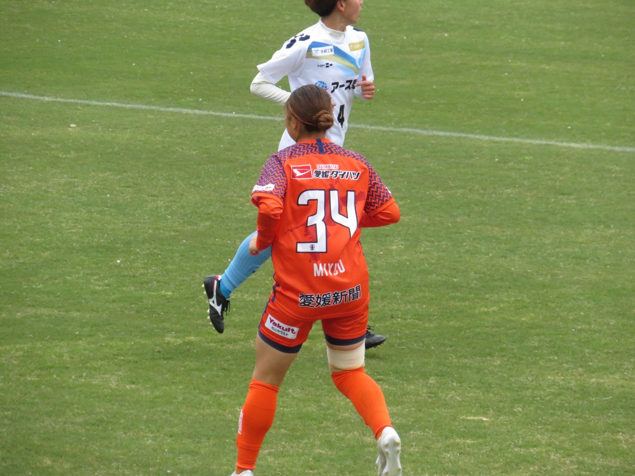 n*5様 激レア★愛媛FCレディース 34 毛利美佑選手JOGARBOLA製ユニ n*5様 激レア☆愛媛FCレディース 34 毛利美佑選手JOGARBOLA製