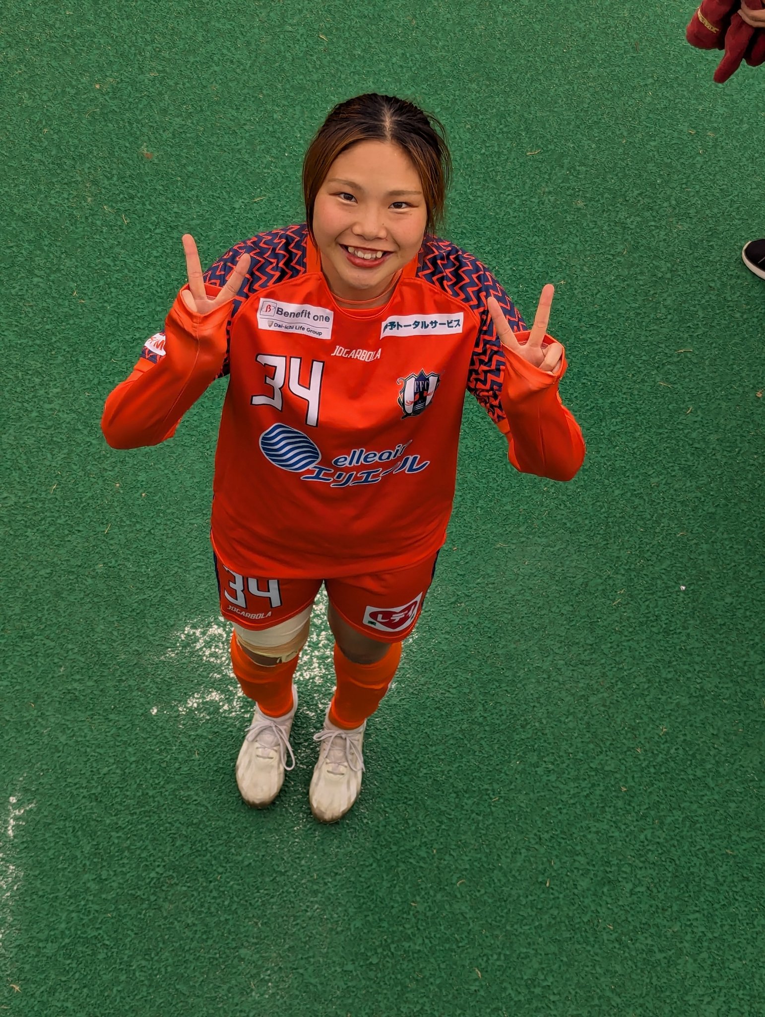 n*5様 激レア★愛媛FCレディース 34 毛利美佑選手JOGARBOLA製ユニ n*5様 激レア☆愛媛FCレディース 34 毛利美佑選手JOGARBOLA製