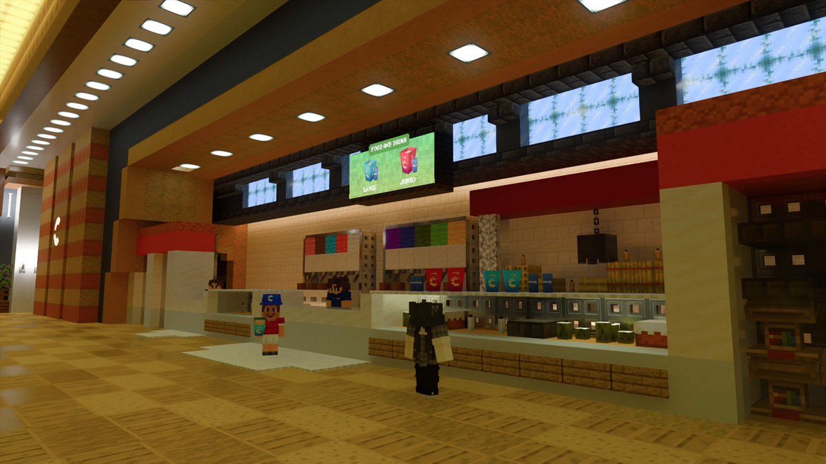 cinepolisID's tweet photo. Penasaran ngga siih ada apa aja di bioskop virtual Cinépolis Cinemas di #Minecraft?
Ayo mampir sekarang ke server: https://t.co/TJp3mJWqa6 (Port: 19132)
Temukan berbagai tantangan dan hadiah seru di dalamnya!
#VirtualCinema #MinecraftMovie
#AMinecraftMovie #CinepolisID https://t.co/oDQFOoodfF