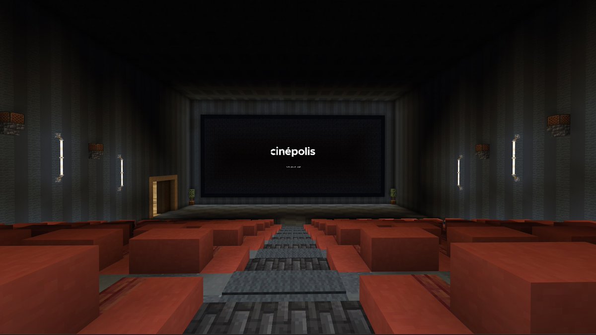 cinepolisID's tweet photo. Penasaran ngga siih ada apa aja di bioskop virtual Cinépolis Cinemas di #Minecraft?
Ayo mampir sekarang ke server: https://t.co/TJp3mJWqa6 (Port: 19132)
Temukan berbagai tantangan dan hadiah seru di dalamnya!
#VirtualCinema #MinecraftMovie
#AMinecraftMovie #CinepolisID https://t.co/oDQFOoodfF