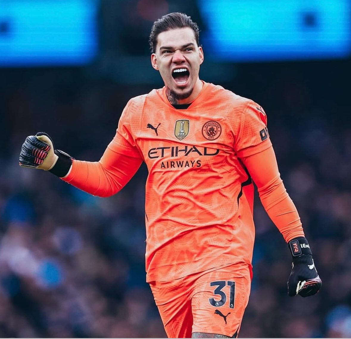 FabrizioRomano's tweet photo. 💙🇧🇷 Éderson with a beautiful assist for McAtee making it 7 assists in his Premier League career…

…more than any other goalkeeper ever. https://t.co/BGGnn0NWFf
