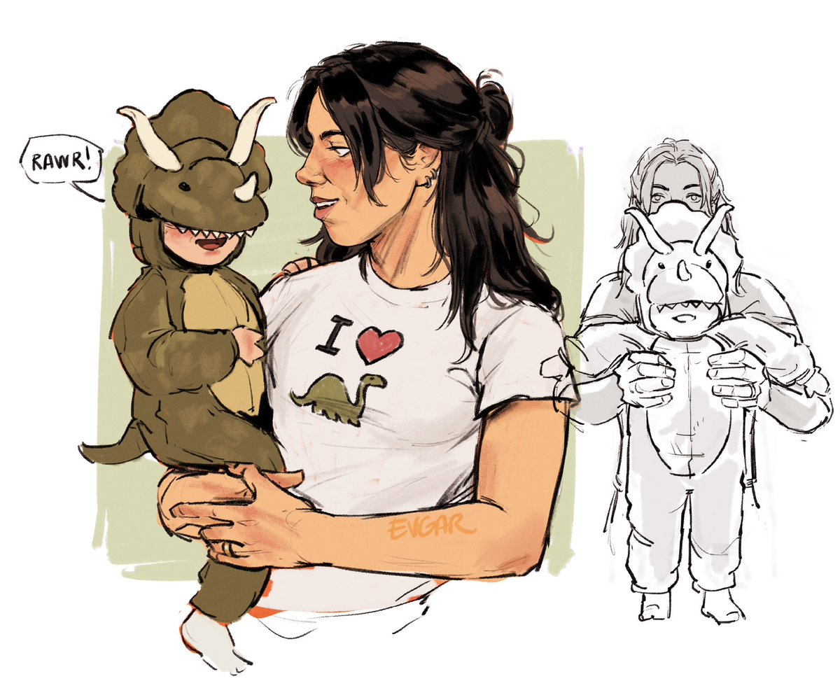 "agatha LOOK AT HIM"