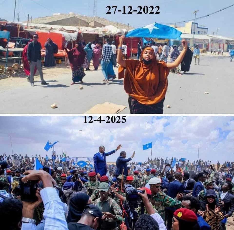 AHHirad's tweet photo. The historic visit of Somali PM, @HamzaAbdiBarre, to Lasanod, Sool, SSC-Khatumo is not only an uplifting reminder of SSC-K’s remarkable achievements, but its also a remarkable historic achievement of Somali’s perseverance and resilience to resurrect it self from years of wanton destruction and despair and deliverance to better future.