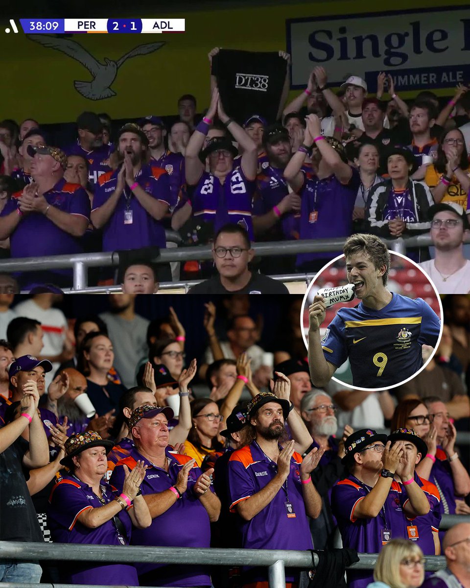 Dylan Tombides: Gone but never forgotten ❤️

11 years ago this week, Australia lost one its most promising footballing talents to testicular cancer at age 20.

Tonight, HBF Park united in a 38th minute applause in honour of a young man taken far too soon 👏

It continues Perth