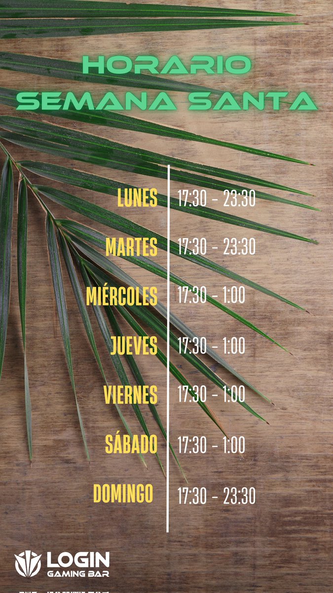 Abrimos toda la semana santa!!!