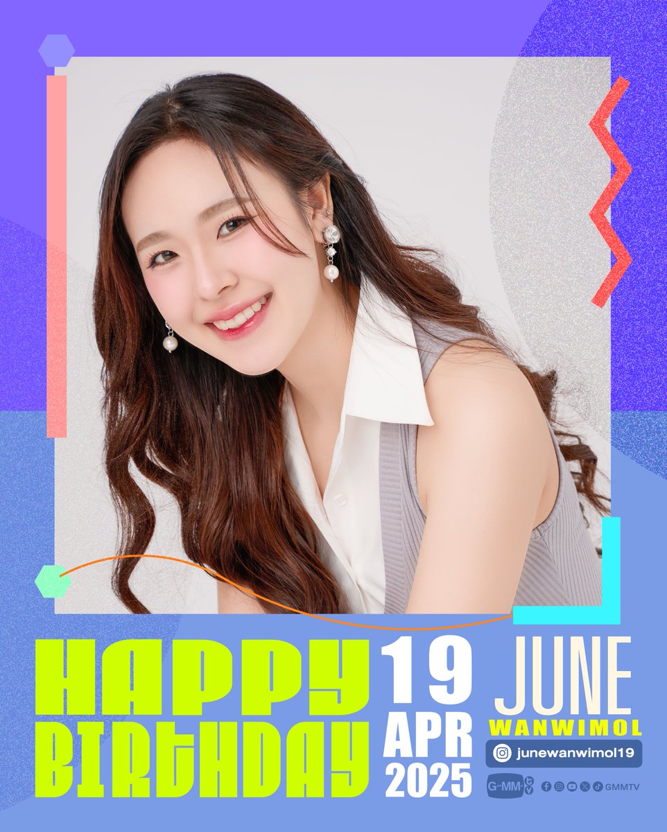 Happy Birthday to June

#GMMTV <a href="/junewanwimol19/">จูนววม</a>