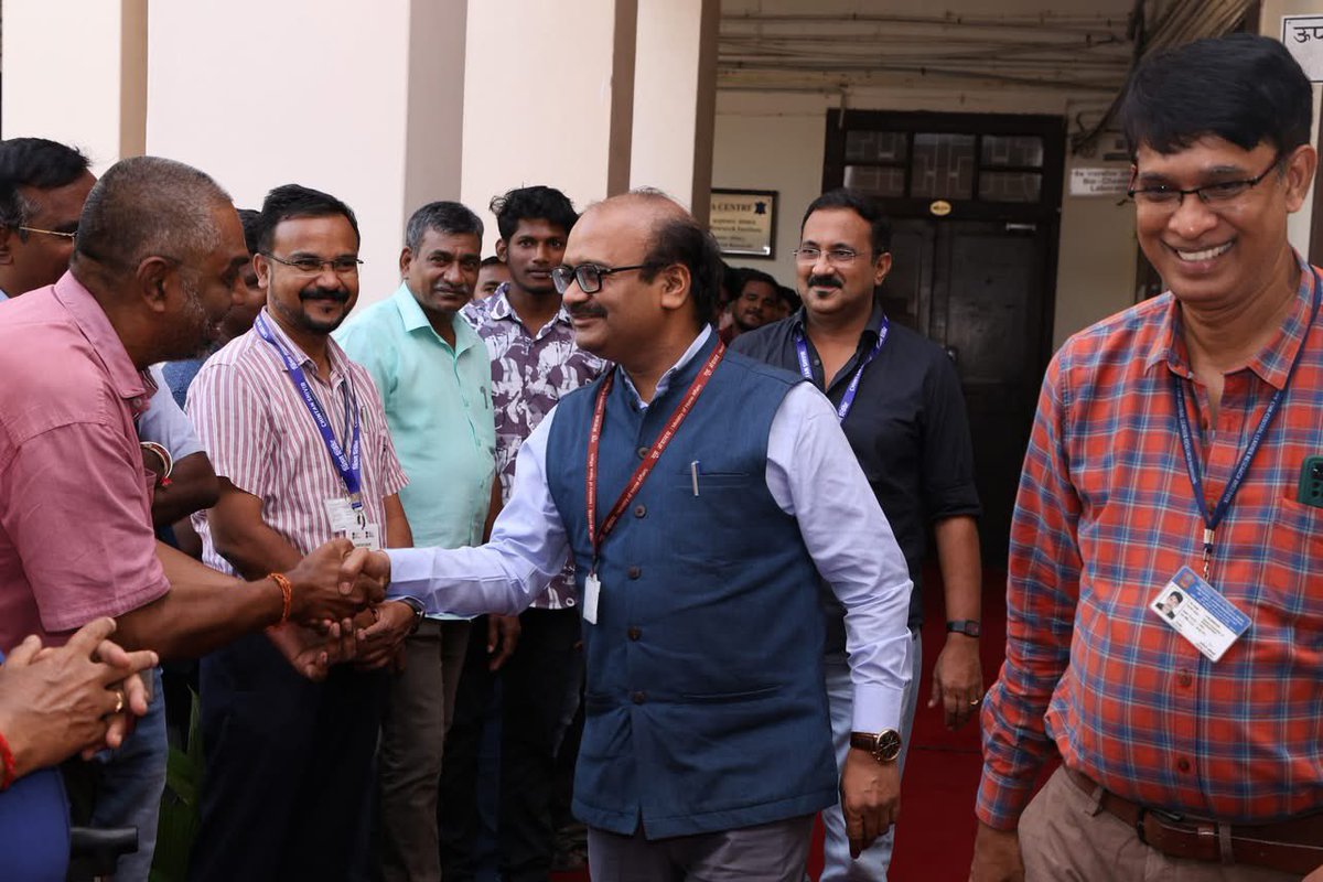 CSIR-CLRI (@clriindia) on Twitter photo Shri Mahendra Kumar Gupta, JS(Admin) <a href="/CSIR_IND/">CSIR, India</a> inaugurated our newly established Departmental Record Room. This facility is a significant milestone in our efforts to modernize & streamline our record-keeping processes
Thank you so much sir
<a href="/kjsreeram/">K J Sreeram</a> <a href="/DrNKalaiselvi/">N Kalaiselvi</a> <a href="/mkguptairps97/">Mahendra Kumar Gupta</a> Shri Mahendra Kumar Gupta, JS(Admin) <a href="/CSIR_IND/">CSIR, India</a> inaugurated our newly established Departmental Record Room. This facility is a significant milestone in our efforts to modernize & streamline our record-keeping processes
Thank you so much sir
<a href="/kjsreeram/">K J Sreeram</a> <a href="/DrNKalaiselvi/">N Kalaiselvi</a> <a href="/mkguptairps97/">Mahendra Kumar Gupta</a>