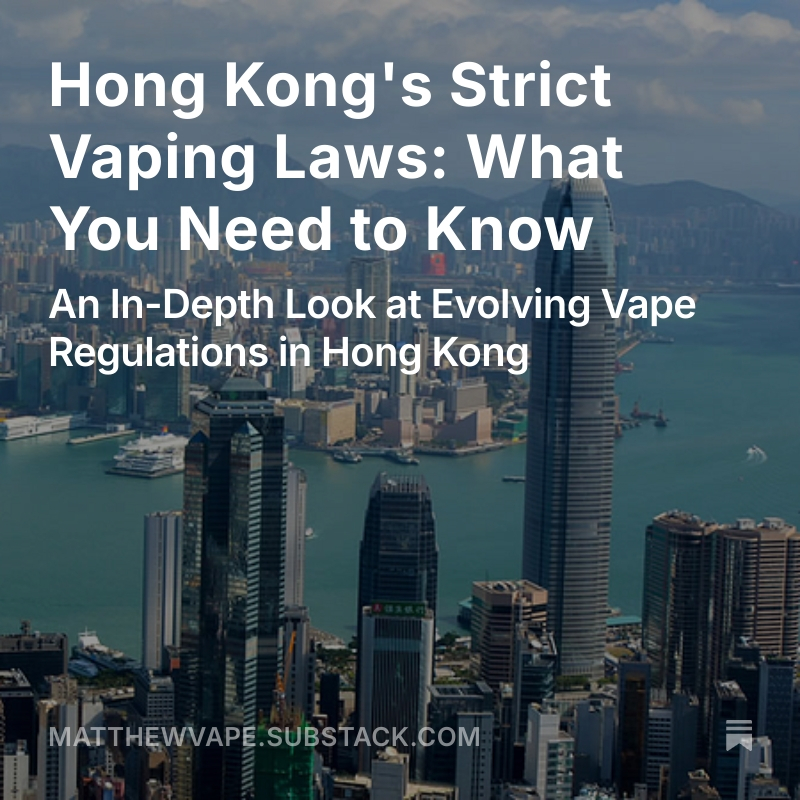 Hong Kong Vape Laws: Ban, Penalties &amp; Travel Rules

Hong Kong maintains one of the world’s most stringent regulatory environments for electronic cigarettes (vapes) and related devices, collectively termed Alternative Smoking Products (ASPs). Since April 30, 2022, a comprehensive