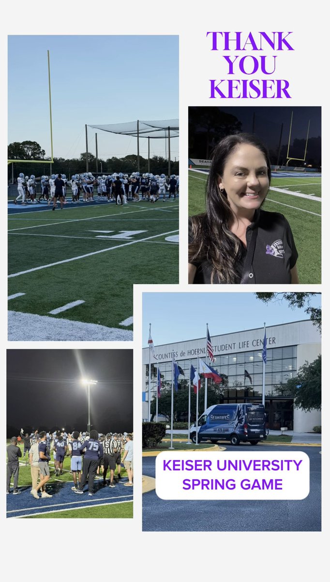 Naples Knights Football Academy (@knightsnaples) on Twitter photo NKFA is grateful to have been invited to Keiser University Flagship’s Spring Game!
Thank you <a href="/CoachMylesRuss/">Myles Russ</a> <a href="/KeiserFootball/">Keiser Football</a> It was an honor and a pleasure! #Grit #knightsnation #collegefootball
<a href="/Jen_N_Knights/">Jen Armstrong</a> <a href="/Busterwoo/">Coach Woo</a> <a href="/coachPJGibbs/">Coachgibbs M.ED</a> <a href="/KeiserU/">Keiser University</a> <a href="/CoachTJ7/">Coach TJ</a> <a href="/1CoachWerts/">Coach Werts</a> NKFA is grateful to have been invited to Keiser University Flagship’s Spring Game!
Thank you <a href="/CoachMylesRuss/">Myles Russ</a> <a href="/KeiserFootball/">Keiser Football</a> It was an honor and a pleasure! #Grit #knightsnation #collegefootball
<a href="/Jen_N_Knights/">Jen Armstrong</a> <a href="/Busterwoo/">Coach Woo</a> <a href="/coachPJGibbs/">Coachgibbs M.ED</a> <a href="/KeiserU/">Keiser University</a> <a href="/CoachTJ7/">Coach TJ</a> <a href="/1CoachWerts/">Coach Werts</a>