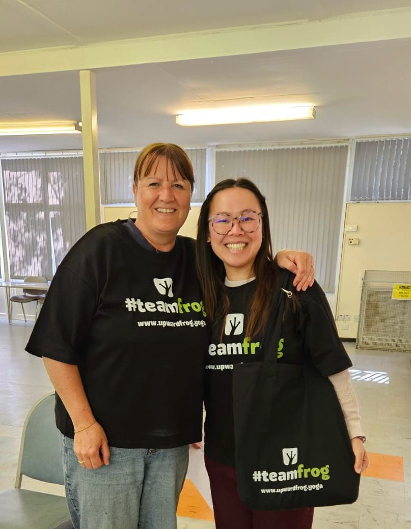 UpwardFrog's tweet photo. Our lovely community Yoga teacher Rosanne with our amazing volunteer Sarah 💚🐸
Thanks for all your hard work, Rosanne, Sarah and Andy 💚🐸
#community #upwardfrog #chairyoga #yogainthecommunity #reddish #stockport #greatermanchester https://t.co/YlaWvnYYnM