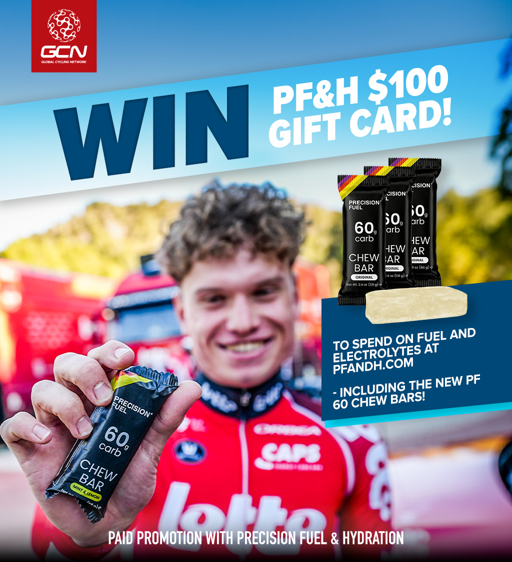 gcntweet's tweet image. Win a $100 @precisionfandh Gift Card!

👉 gcn.eu/GCNPF&amp;amp;HCompeti… 👈

#GCN #GlobalCyclingNetwork #CyclingLife #Cycling #Contest #Giveaway #Competition #Win #Prize #Sweepstakes #EnterToWin #ContestAlert #GiveawayTime

For more info see gcn.eu/terms