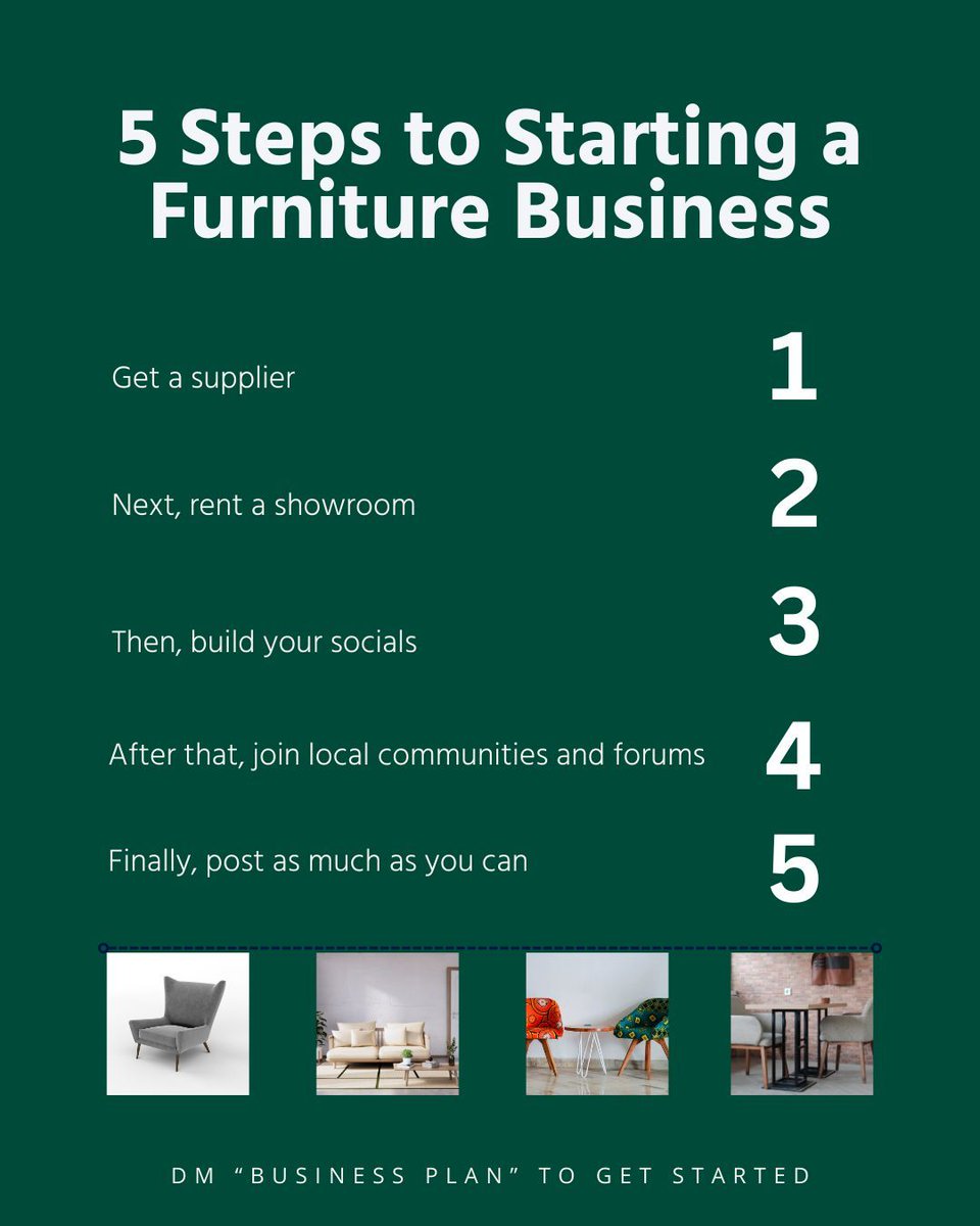 E_Toolkit's tweet photo. Starting a furniture business?
⬇️ Comment 'business' for a free consultation today! 

#businessowner #businessconsulting #businesssuccess #businessproblems #startup #analysis #businessolution #smallbiz #freelancing #smallbusiness #furniture #furniturebusiness #UKInteriorfurniture https://t.co/6rRV49Rudu