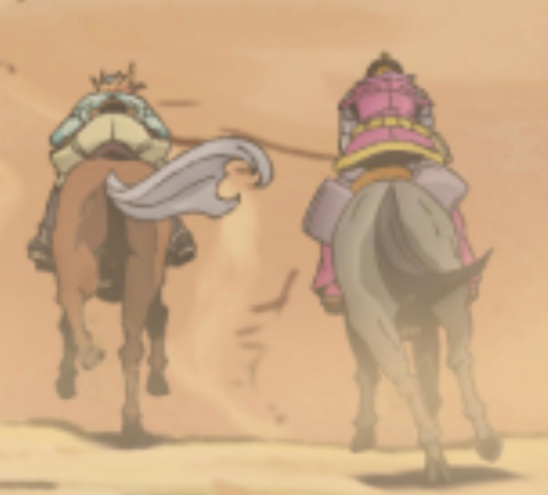 MericanBirdman's tweet photo. STEEL BALL RUN IS HERE!!! #steelballrun https://t.co/qwfbMVqhUm