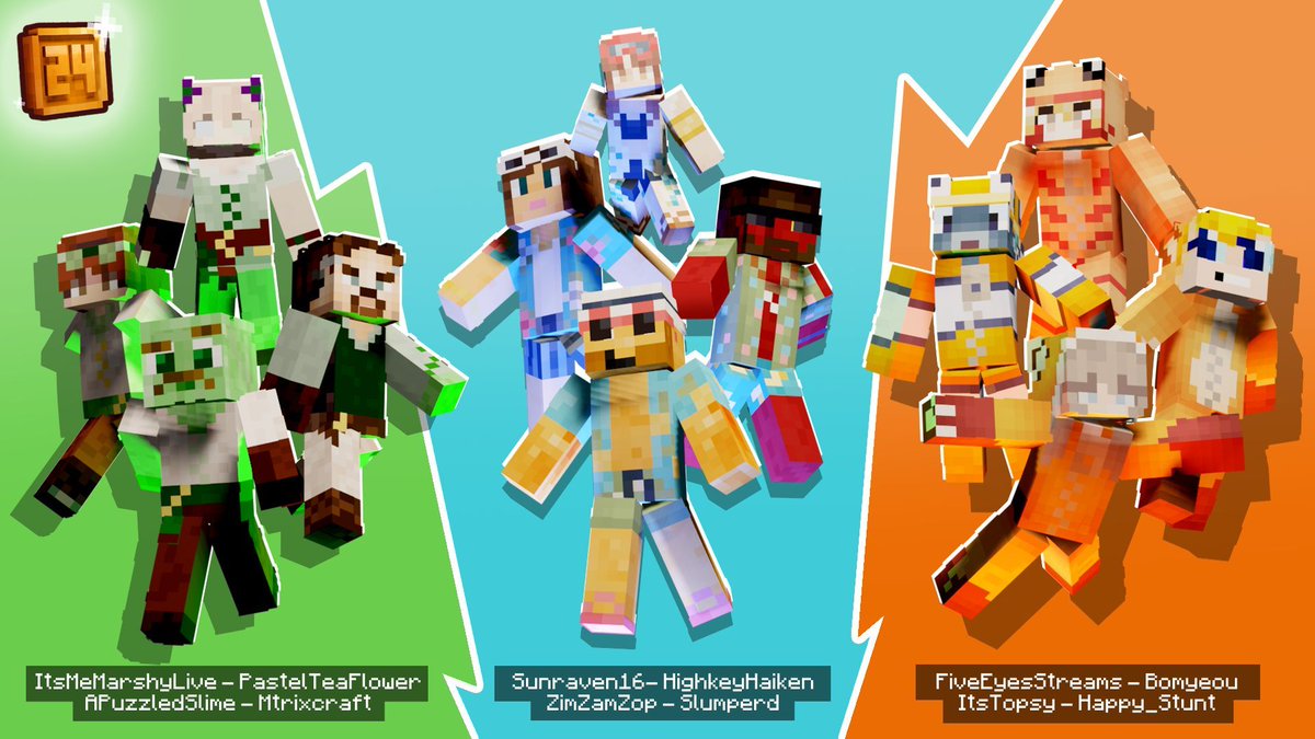 Only 3 HOURS until HomeSMP's 24hr Hardcore Event starts! 💀 ⏰ 

Which team do you think will come out on TOP and who will DIE first?!👀