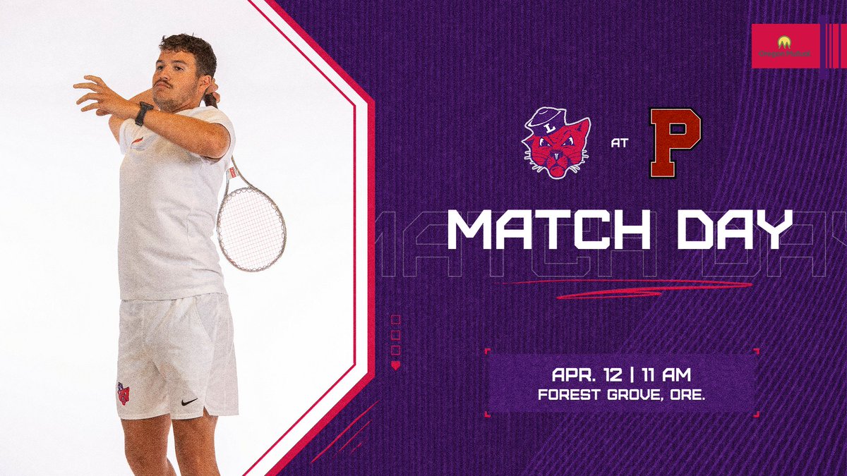 Game day in Forest Grove! 😼🎾🟣

🆚 Pacific Boxers
📍 Forest Grove, Ore.
⏰ 11 a.m.

#RollCats | #d3tennis