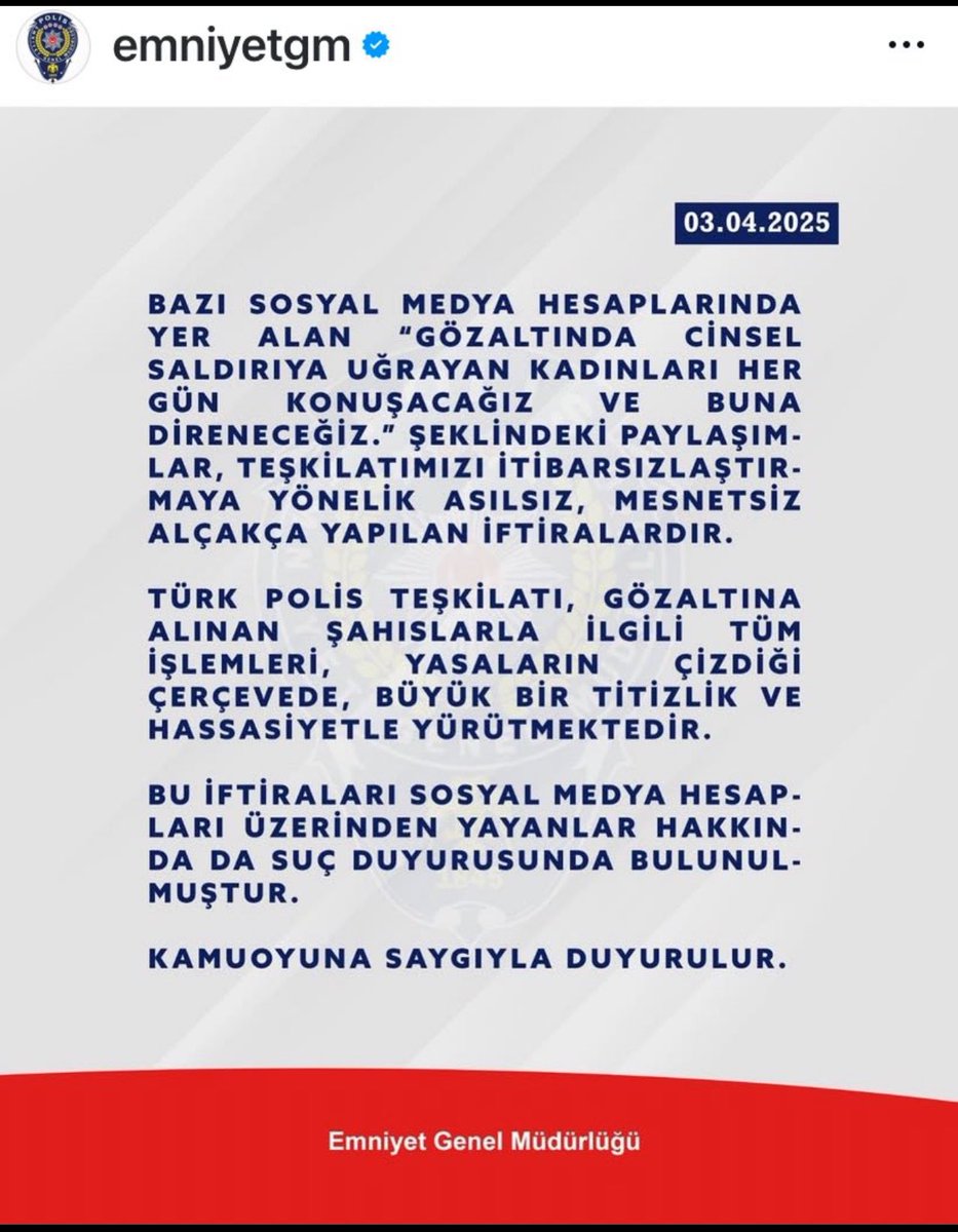 gürkan akbaba👀 (@akbabagurkan) on Twitter photo Bıkmadan usanmadan hergün bu iftiracıları yazacağım..
<a href="/AliYerlikaya/">Ali Yerlikaya</a>
<a href="/TC_icisleri/">T.C. İçişleri Bakanlığı</a>
<a href="/adalet_bakanlik/">T.C. Adalet Bakanlığı</a>
<a href="/EmniyetGM/">Türk Polis Teşkilatı</a> Bıkmadan usanmadan hergün bu iftiracıları yazacağım..
<a href="/AliYerlikaya/">Ali Yerlikaya</a>
<a href="/TC_icisleri/">T.C. İçişleri Bakanlığı</a>
<a href="/adalet_bakanlik/">T.C. Adalet Bakanlığı</a>
<a href="/EmniyetGM/">Türk Polis Teşkilatı</a>