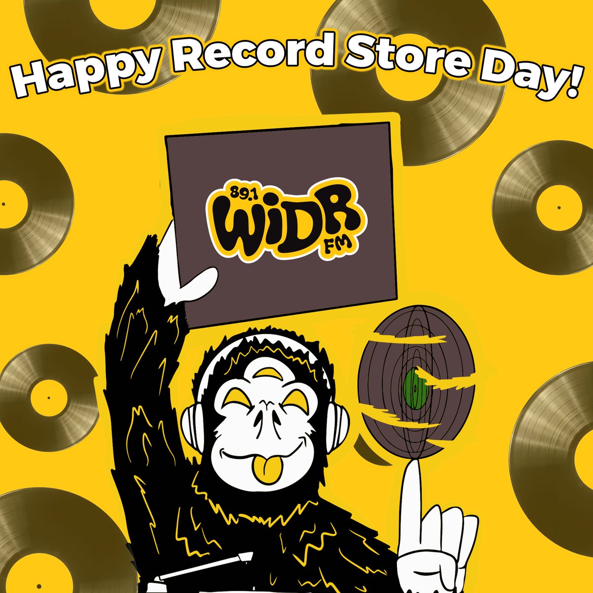 Happy Record Store Day! Go out &amp; support your local record store &amp; let us know what albums you picked up today! 💽📻