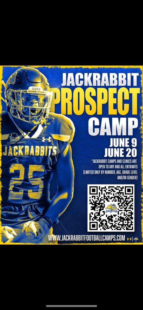 Thank you <a href="/ldbengtson/">Luke Bengtson</a> for the camp invite! <a href="/GoJacksFB/">SDSU Football</a>