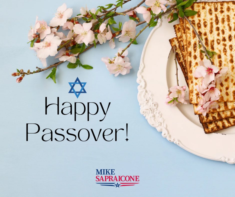 Wishing my Jewish friends and neighbors a happy #Passover!