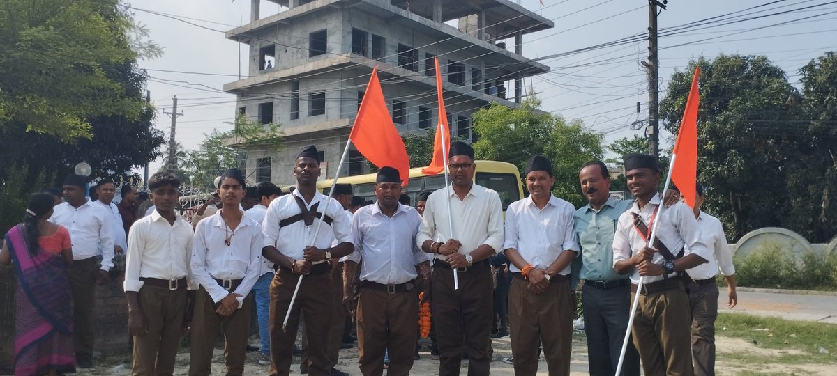 mukeshhss's tweet photo. Hindu Swayamsevak Sangh NEPAL 
हिन्दू स्वयंसेवक संघ नेपाल, कोशी संभाग 
प्राथमिक वर्ग पदसञ्चालन एवं समापन कार्यक्रमको दृश्य 
पशुपति शिक्षा मन्दिर कटहरी मोरङ https://t.co/fTkRE0FVst