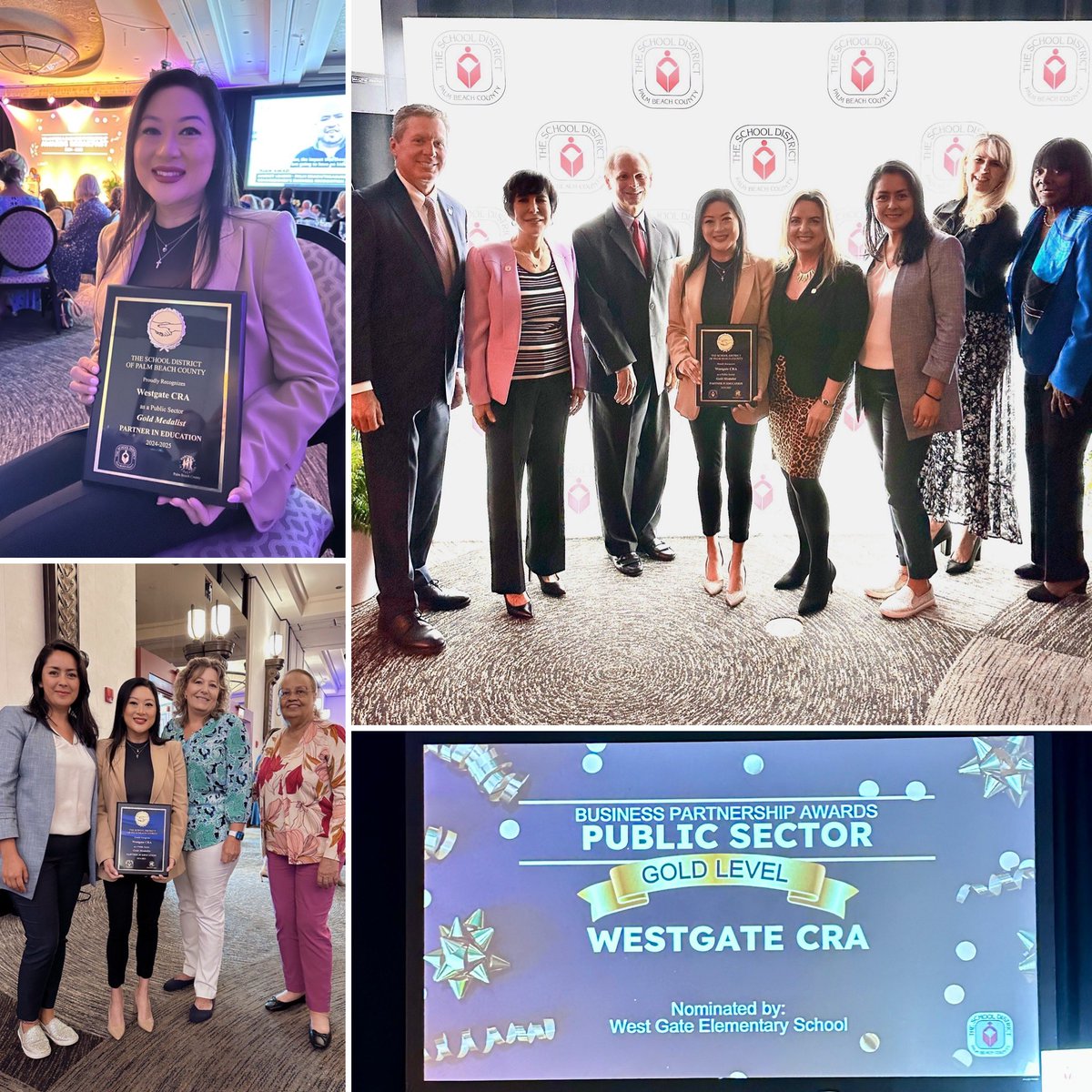 Luisa Vargas (@lvargaspbcsd) on Twitter photo Celebrating our business partners and the work they do for our <a href="/WGEGators/">West Gate Elementary</a> community. Congratulations Westgate CRA our nominated and awarded Gold Medalist
<a href="/PBSCooley/">Sean Cooley</a> 🦆🦆“it’s the work underneath the water, what makes it move” <a href="/Claudia_PBC/">Claudia Mejias</a> <a href="/Abbey_Peterman/">Abbey Peterman</a> Celebrating our business partners and the work they do for our <a href="/WGEGators/">West Gate Elementary</a> community. Congratulations Westgate CRA our nominated and awarded Gold Medalist
<a href="/PBSCooley/">Sean Cooley</a> 🦆🦆“it’s the work underneath the water, what makes it move” <a href="/Claudia_PBC/">Claudia Mejias</a> <a href="/Abbey_Peterman/">Abbey Peterman</a>