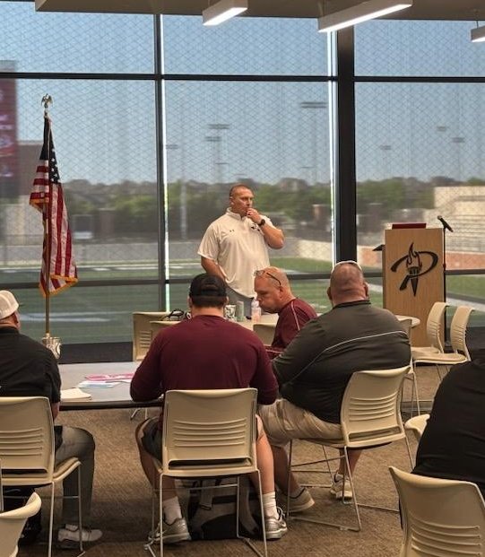 OL Coaches Clinic (@olcoachesclinic) on Twitter photo We are rolling at the 2025 OL Coaches Clinic.
Coach Rosen from Blue Ridge starting us off talking Counter
#RunTheDamnBall
<a href="/CoachCRosen/">Colby Rosen</a> We are rolling at the 2025 OL Coaches Clinic.
Coach Rosen from Blue Ridge starting us off talking Counter
#RunTheDamnBall
<a href="/CoachCRosen/">Colby Rosen</a>