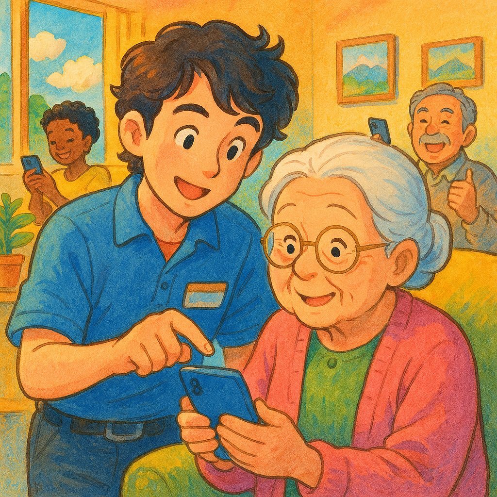 easymobyx's tweet image. Empoderando a las personas con soluciones sencillas para smartphones | soporte tecnológico paciente y personalizado | Móvil Simplificado, Alegría Posible. @easymobyx Tres Cantos