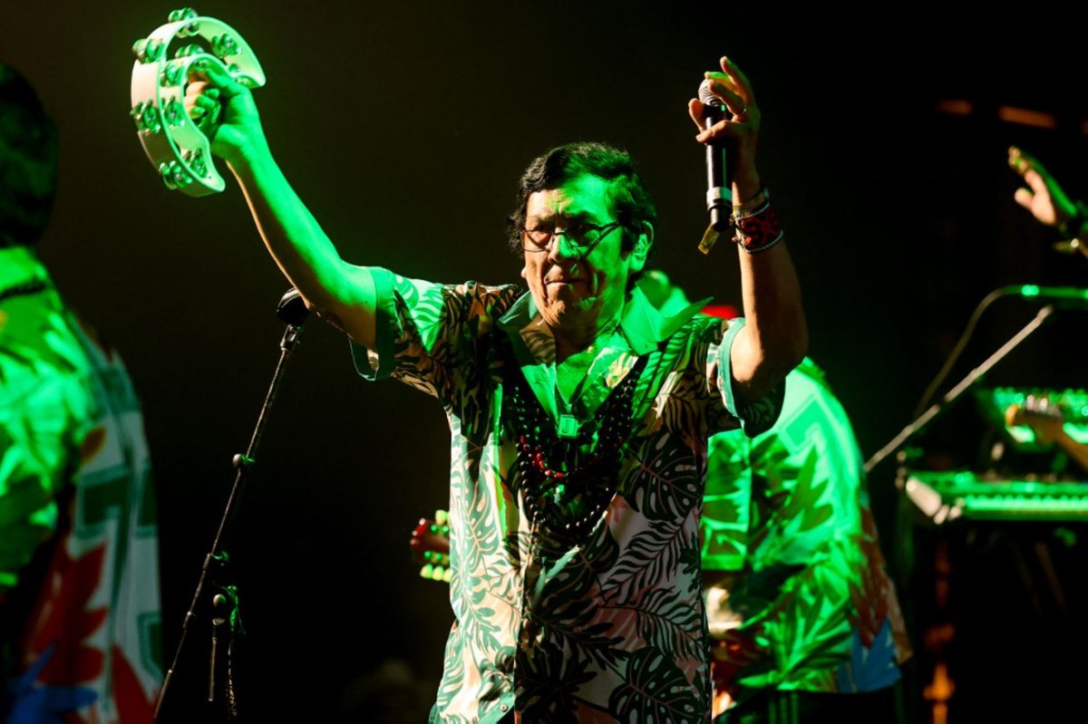 📸 Los Mirlos: así fue su histórica presentación en el Festival de Coachella 2025 en EE.UU.👉 ow.ly/sOo350Vzq9m 

Foto: AFP