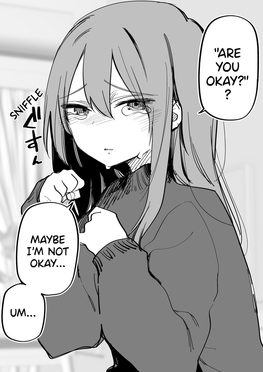 @kugatu28 English Version! [My crying girlfriend, who used to be covered in bruises.] 