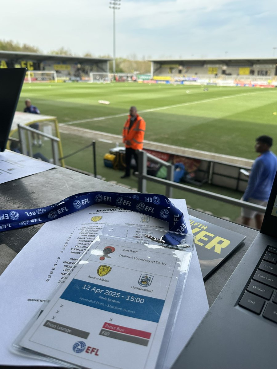 dandcfc14's tweet photo. Live updates from Burton this afternoon🫡
@UoDFootyJournos https://t.co/DkR74SWAlX