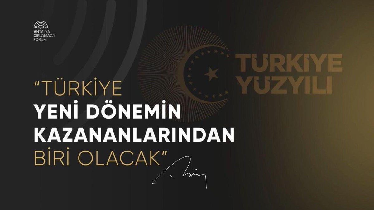 "Biz artık çatışmanın değil uzlaşmanın, ayrışmanın değil ittifakın, kan, gözyaşı, acı ve gerilimin değil refahın ve istikrarın egemen olduğu bir bölge görmek, böyle bir dünyada yaşamak, evlatlarımıza böyle bir dünya bırakmak istiyoruz."

#İnsanlık5tenBüyüktür