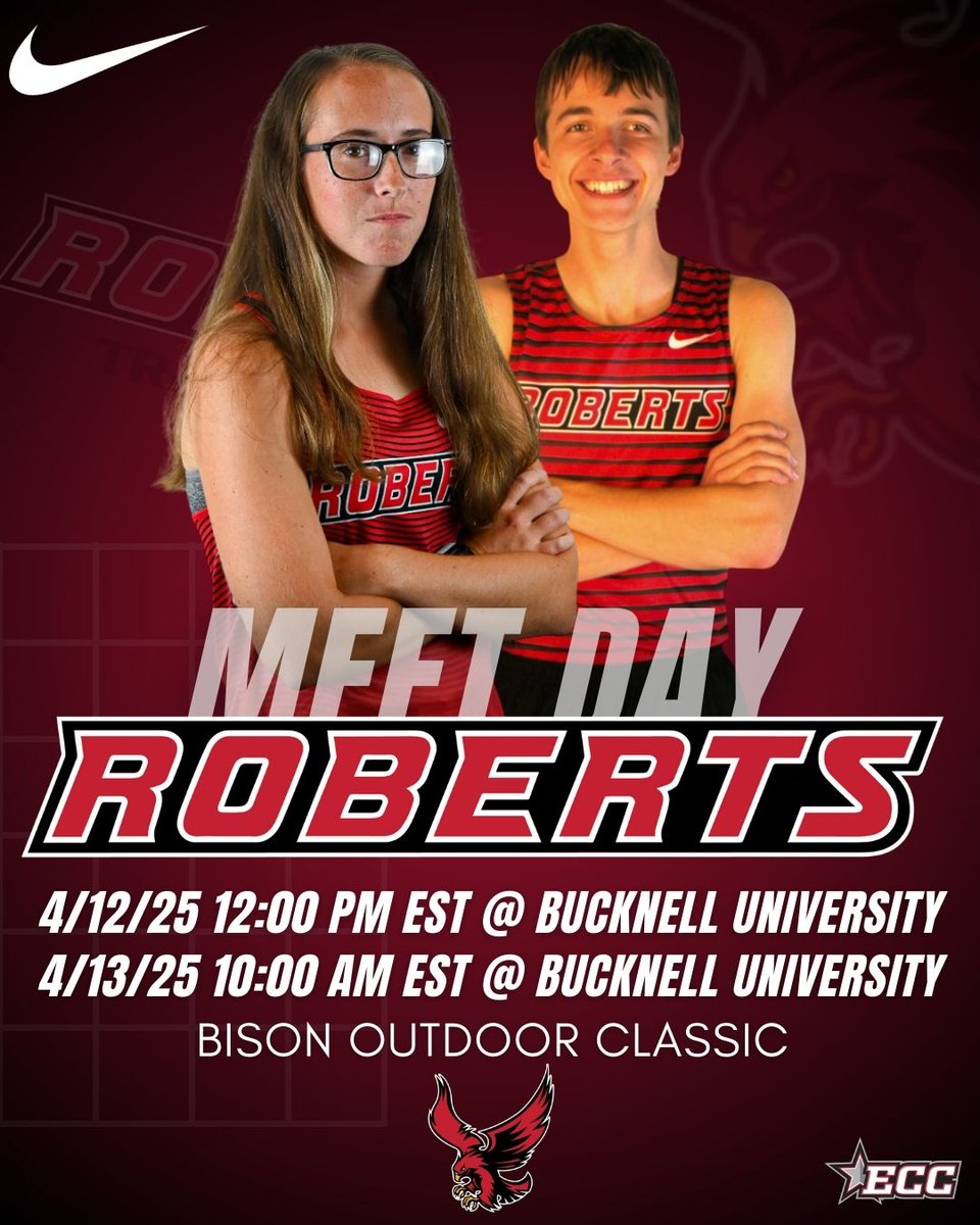 redhawks_XC_TF's tweet photo. π¨ Meet Day! π¨
The Redhawks travel to Bucknell University for the Bison Outdoor Classic that is sure to be full of excitement!
#LifeatRoberts #NCAA #MeetDay #RedhawksRally #GoRedhawks #TrackandField https://t.co/EdDvFIxL50