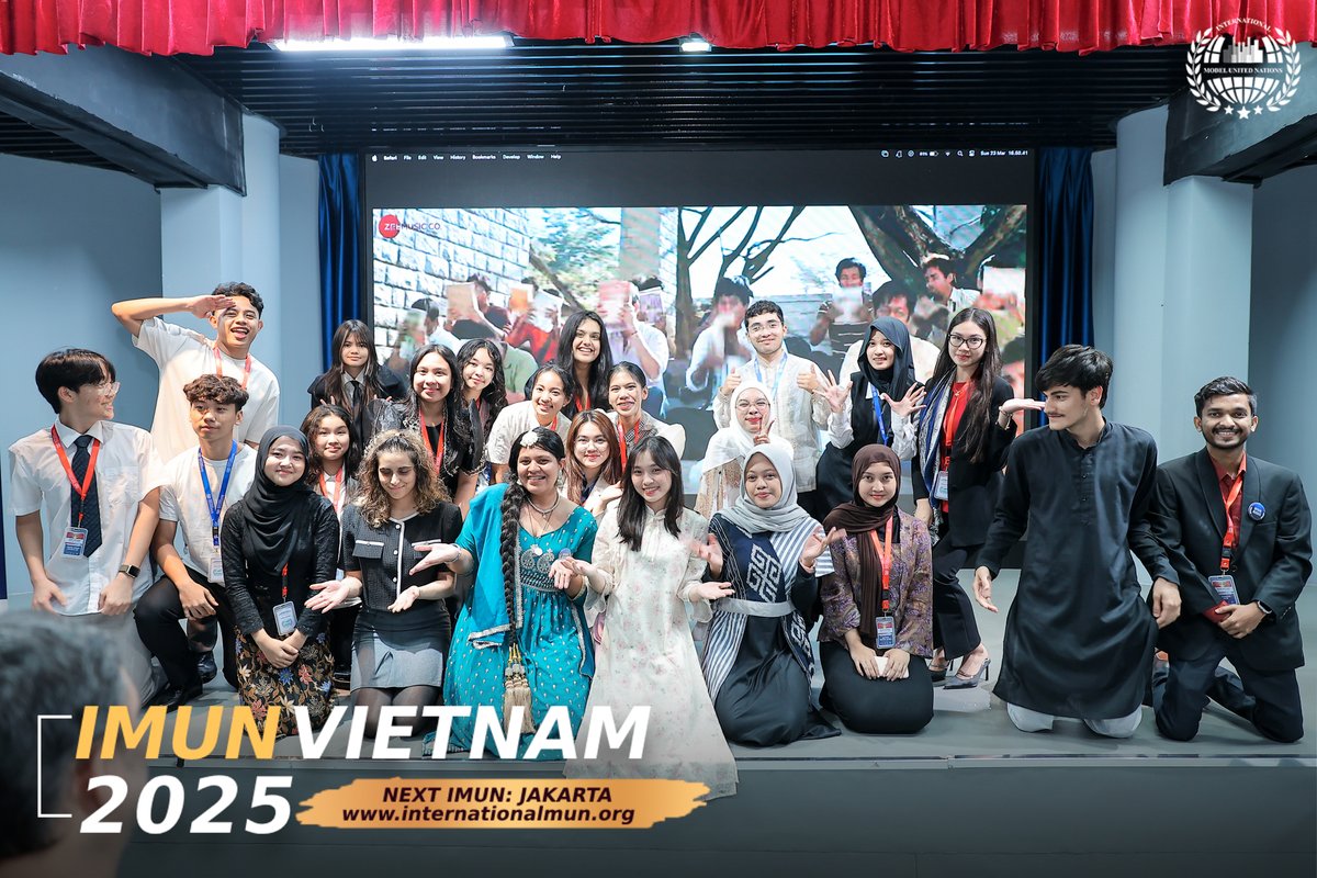 imunofficial's tweet image. 🌟 Witness the magic of recognition at IMUN! 🎉
From July 22–24, 2025, join us in Jakarta 🇮🇩 to debate, lead &amp;amp; shine on the global stage! 🌍🔥
Early Bird 03: $133 till April 15 ⏳
📲 Register: internationalmun.org

#IMUNJakarta2025 #MUNJourney #BeRecognized