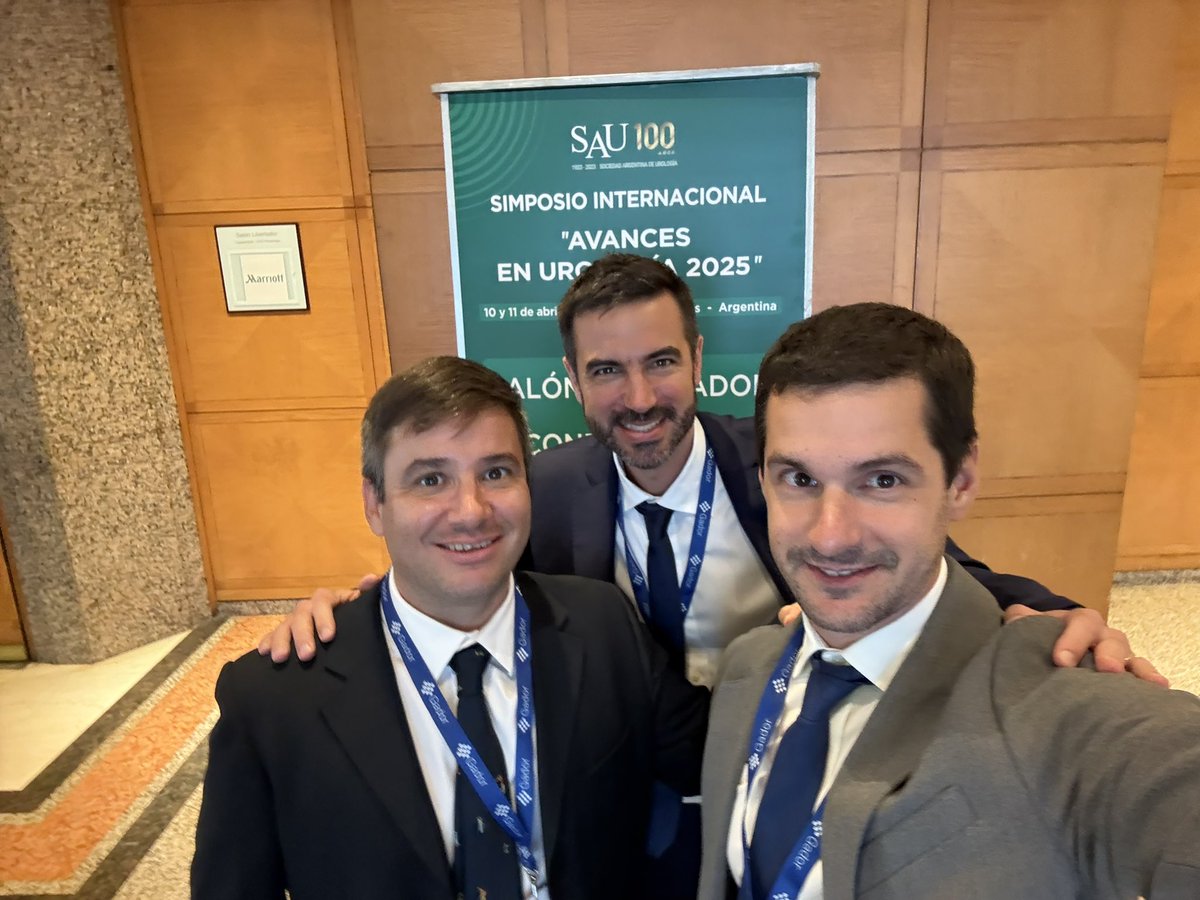 Christian Cristallo (@cristalloch) on Twitter photo Un honor haber disertado otro año más en el curso de endourología del Simposio de Avances 2025 <a href="/SauUrologia/">Sociedad Argentina de Urología🇦🇷</a> junto a distinguidos colegas <a href="/MSGONZALEZURO/">Mariano Sebastian Gonzalez</a> <a href="/luisrico89/">Luis Rico</a> <a href="/nbillordo/">Nicolás Billordo Peres</a> <a href="/maximilian2705/">maxi lopez silva</a>.
<a href="/UroHIBA/">UroHIBA</a> Un honor haber disertado otro año más en el curso de endourología del Simposio de Avances 2025 <a href="/SauUrologia/">Sociedad Argentina de Urología🇦🇷</a> junto a distinguidos colegas <a href="/MSGONZALEZURO/">Mariano Sebastian Gonzalez</a> <a href="/luisrico89/">Luis Rico</a> <a href="/nbillordo/">Nicolás Billordo Peres</a> <a href="/maximilian2705/">maxi lopez silva</a>.
<a href="/UroHIBA/">UroHIBA</a>