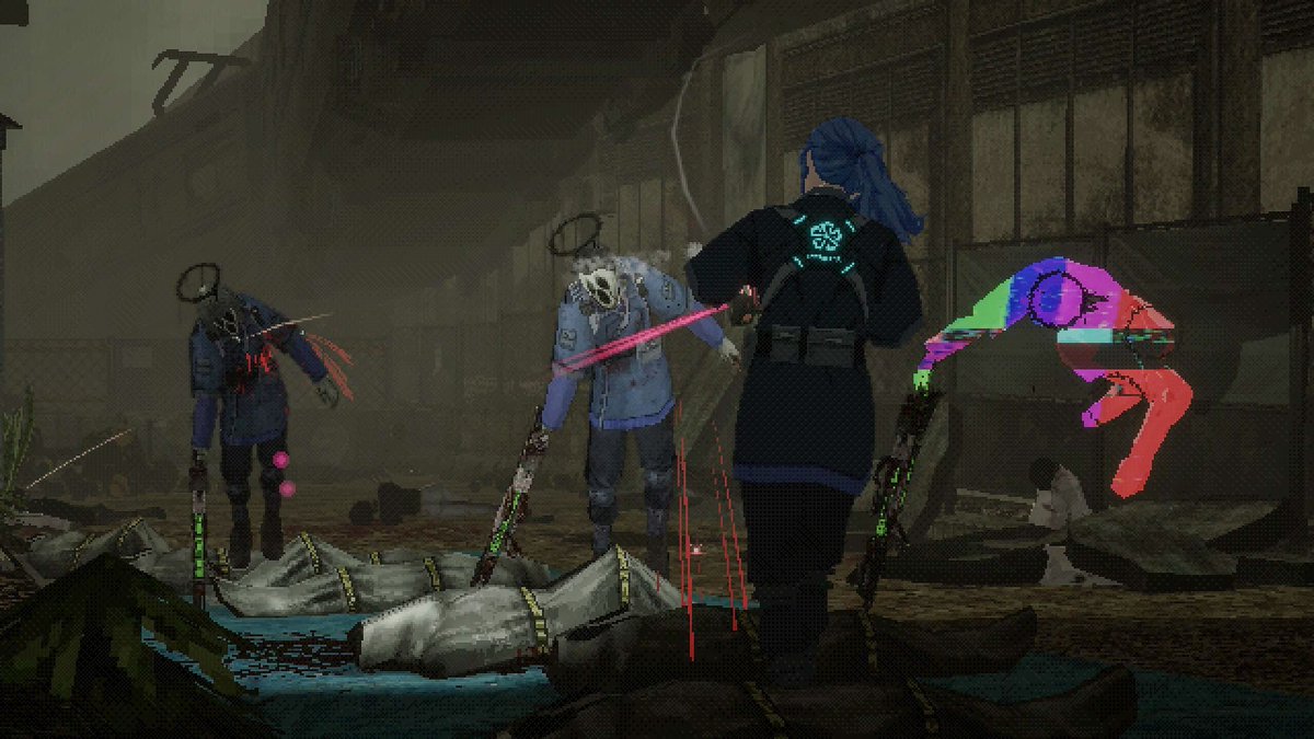 DDDistortionDev's tweet image. #screenshotsaturday
#nightmareoperator
#gamedev #indiegame
#psx #ps1