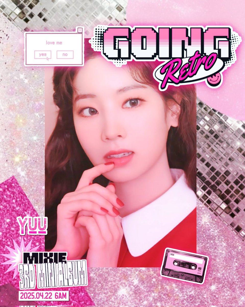 MineBlackLables's tweet photo. MIXIE (믹시)
✰ 𝟯𝗥𝗗 𝗠𝗜𝗡𝗜 𝗔𝗟𝗕𝗨𝗠 ✰
🎶 Going Retro 🎵
𝗥𝗘𝗟𝗘𝗔𝗦𝗘 𝗢𝗡
📆 2025.04.22 ⏰ 6AM KST
📸 Concept Photo:
#Sienna #Chaewon #Yuu
🎧 #MIXIE #믹시
🎞️ #GoingRetro #3rdMiniAlbum
🕹️ #MusicRelease https://t.co/B8gutIAeul