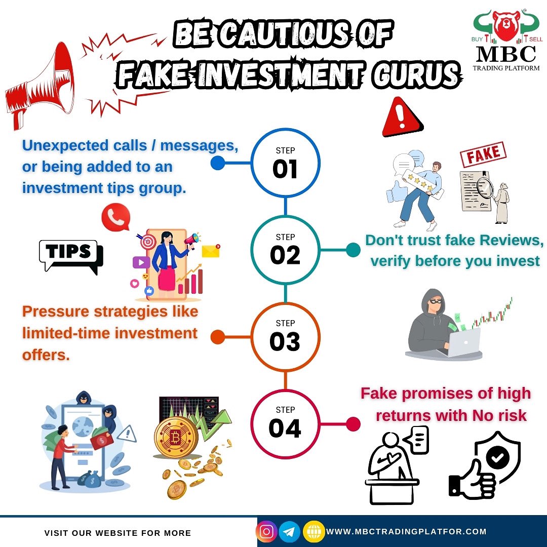 TradingMbc's tweet photo. Beware of FAKE Investment Gurus!
Not all that glitters is gold—especially in the world of investing #StockMarket #Trending #mbctradingplatform #Coachella #earthquake #beware #fake #StocksToWatch https://t.co/nkvxoI7fAC