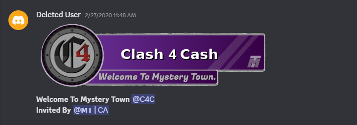 بعد تقريبا مشوار دام لأكثر من 5 سنوات في مستري تاون
اقدر اقول ان المشوار وصل للنهاية . مستري الي له في قلبي محبة ما يعلم فيها الا الله .. اتمنى اكون قدمت شي يليق بالسيرفر و مجتمعه العظيم شكرا للأدارة و للاعبين و للجمهور واعتذر لأي شخص اخطيت في حقه

اتمنى التوفيق لكم من كل قلبي❤️