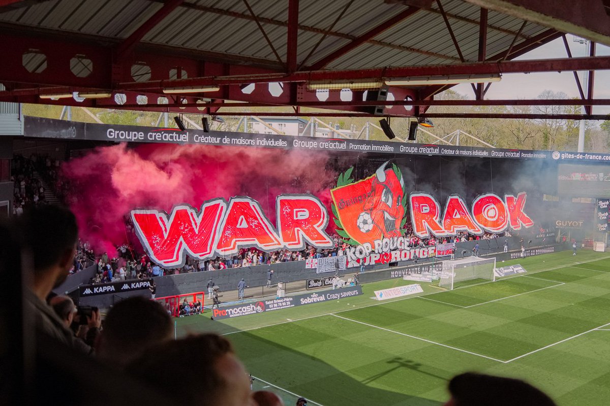 ⚽️ Guingamp - Lorient
📢 Animation du Kop Rouge ! 
📆 Samedi 12 avril 2025 
📸 <a href="/EAGuingamp/">En Avant Guingamp</a> 

#EAGFCL