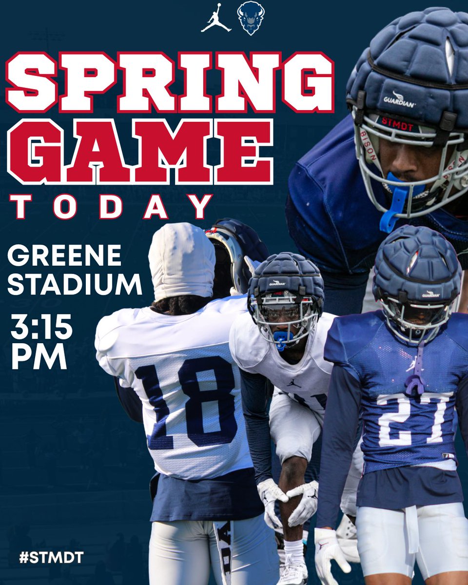 HOWARD FOOTBALL (@hubisonfootball) on Twitter photo Come out TODAY for the Spring Game‼️✔️
Free tickets to the <a href="/orangeblossomfc/">orangeblossomfc</a> , games, food trucks, and football!
#SpringGame #HowardUniversity #STMDT #CompetitiveExcellence #HUBisonFootball Come out TODAY for the Spring Game‼️✔️
Free tickets to the <a href="/orangeblossomfc/">orangeblossomfc</a> , games, food trucks, and football!
#SpringGame #HowardUniversity #STMDT #CompetitiveExcellence #HUBisonFootball
