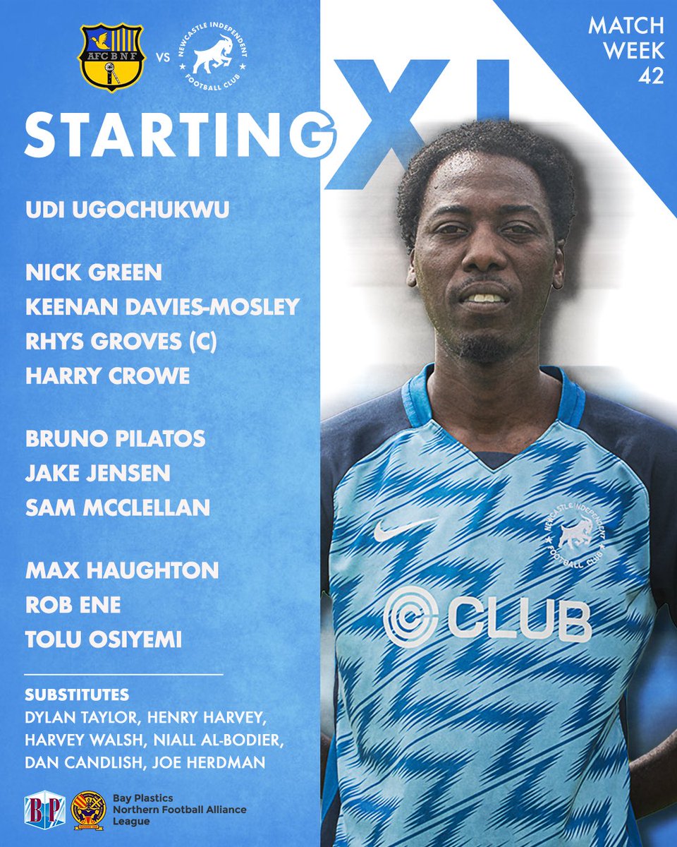 STARTING XI 🤝
🆚 <a href="/AFCNewFordley/">AFC Burradon & New Fordley</a>