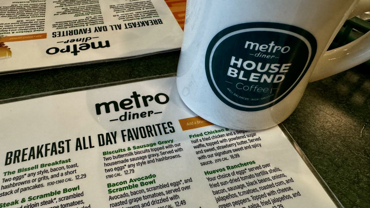 First breakfast stop complete.