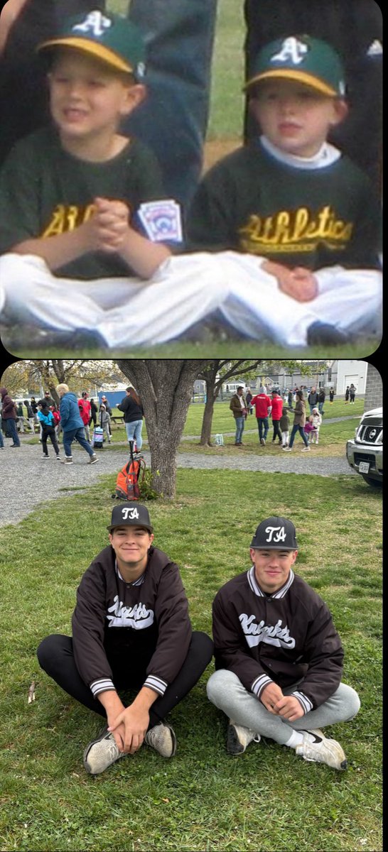 TAHS_Activities's tweet image. “For those who have come before, for those yet to come" TA Baseball team helping out with Bridgewater Little League Opening Day!