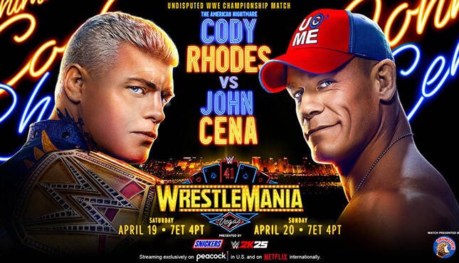 WrestleOps's tweet photo. #WrestleMania 41 is now officially one week away. https://t.co/NdEDKrnYBL
