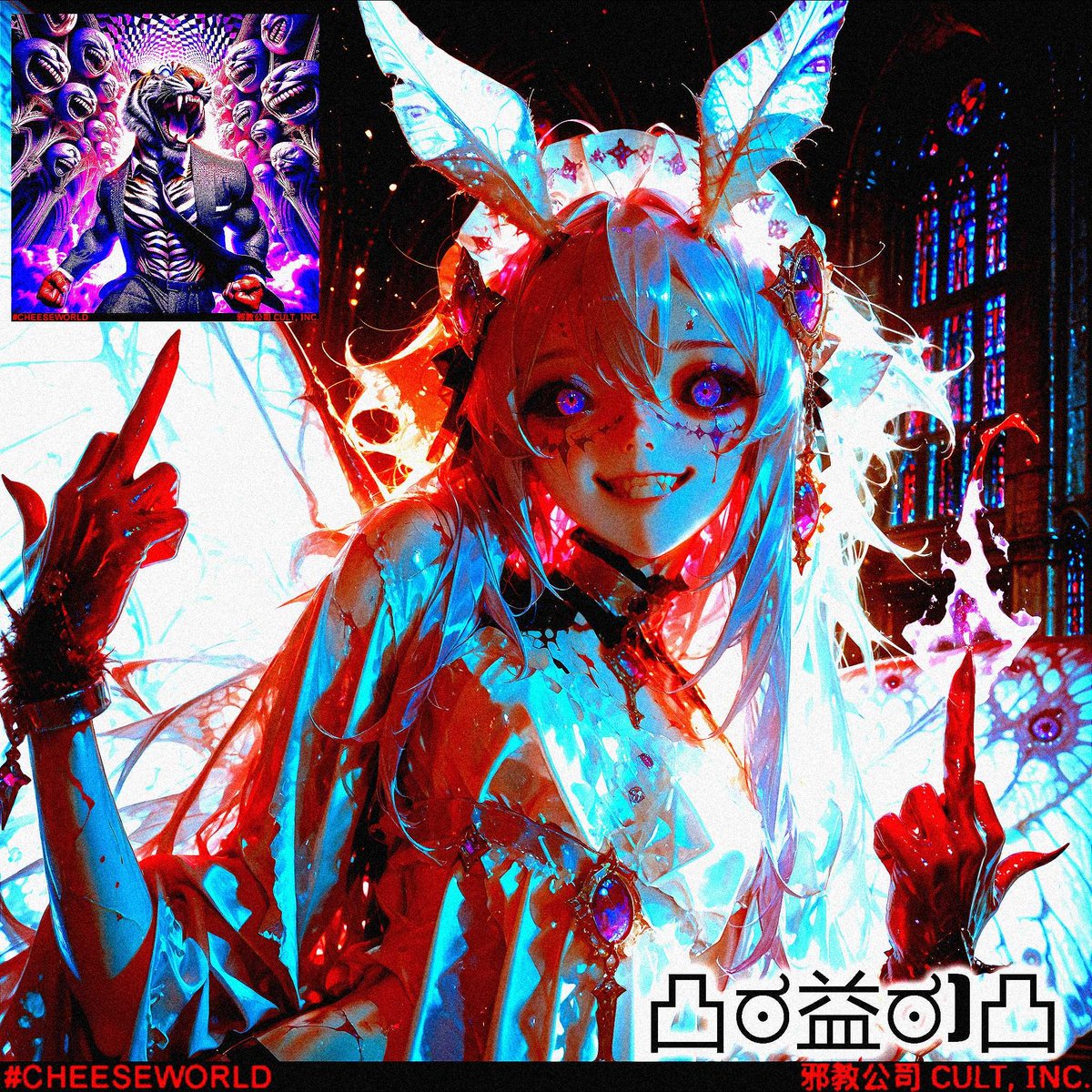 ongestalte's tweet image. 凸ಠ益ಠ)凸
CHEESEWORLD